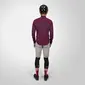Endura GV500 Gravel Fietsshirt Lange Mouwen Donkerrood Heren
