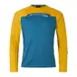 Endura MT500 Burner MTB Fietsshirt Lange Mouwen Blauw/Geel Heren