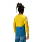 Endura MT500 Burner MTB Fietsshirt Lange Mouwen Blauw/Geel Heren