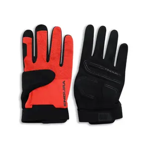 Endura Loop Full Finger MTB Fietshandschoenen Rood/Zwart