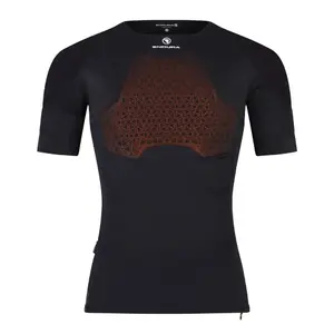 Endura MT500 D30 Ghost Protectie Ondershirt Korte Mouwen Zwart/Grijs