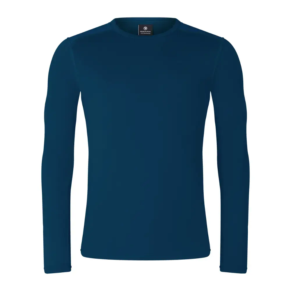 Endura Loop MTB Fietsshirt Lange Mouwen Blauw Heren