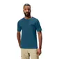 Endura Loop MTB Fietsshirt Korte Mouwen Blauw Heren
