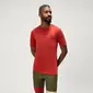 Endura Loop MTB Fietsshirt Korte Mouwen Rood Heren
