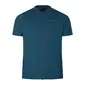 Endura Loop Zipped MTB Fietsshirt Korte Mouwen Blauw Heren