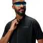 Endura Loop Zipped MTB Fietsshirt Korte Mouwen Zwart Heren