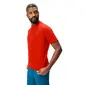 Endura Loop Zipped MTB Fietsshirt Korte Mouwen Rood Heren
