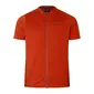 Endura Loop Zipped MTB Fietsshirt Korte Mouwen Rood Heren