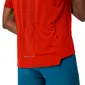 Endura Loop Zipped MTB Fietsshirt Korte Mouwen Rood Heren