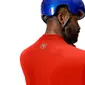 Endura Loop Zipped MTB Fietsshirt Korte Mouwen Rood Heren