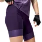 Endura Loop Waist Fietsbroek Kort Zonder Bretels Paars Dames