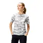 Endura Mountain Camo LTD Printed MTB Fietsshirt Korte Mouwen Grijs Dames