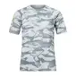 Endura Mountain Camo LTD Printed MTB Fietsshirt Korte Mouwen Grijs Dames