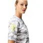 Endura Mountain Camo LTD Printed MTB Fietsshirt Korte Mouwen Grijs Dames