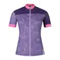 Endura Floral Block FS260 Print Fietsshirt Korte Mouwen Paars/Roze Dames