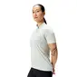 Endura Loop Zipped Fietsshirt Korte Mouwen Grijs Dames