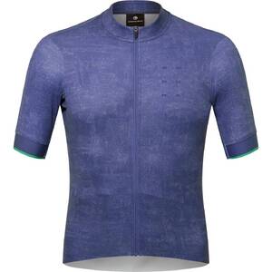 Endura FS260 Print Fietsshirt Korte Mouwen Blauw/Paars Heren