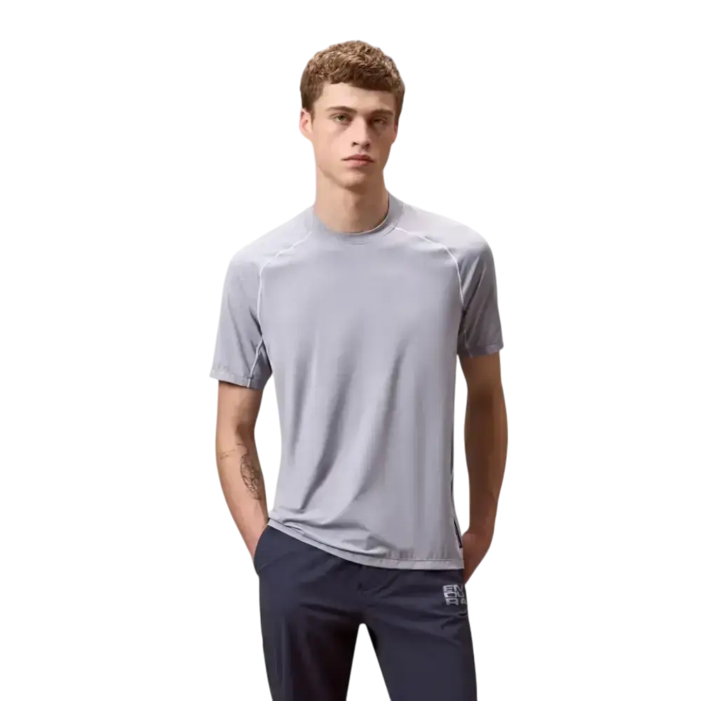 ENDURA Alltrack Roam Tech MTB Fietsshirt Korte Mouwen Grijs Heren