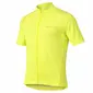 Endura Loop Zipped MTB Fietsshirt Korte Mouwen Geel Heren
