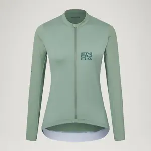Endura Alltrack Ride Fietsshirt Lange Mouwen Groen Dames