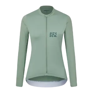 Endura Alltrack Ride Fietsshirt Lange Mouwen Groen Dames