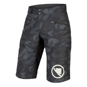 ENDURA Singletrack II MTB Fietsbroek Kort Zwart/Camo Heren