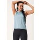 Röhnisch Kay Hardloopshirt Zonder Mouwen Blauw Dames