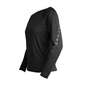Röhnisch Active Logo Hardloopshirt Lange Mouwen Zwart Dames