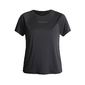 Röhnisch Active Logo Hardloopshirt Korte Mouwen Zwart Dames