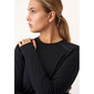 Röhnisch Clara Loose Hardloopshirt Lange Mouwen Zwart Dames