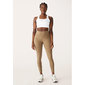 Röhnisch Shine Effect Hardloopbroek Lang Bruin Dames