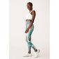 Röhnisch Bay Printed Hardloopbroek Lang Grijs/Groen Dames