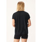 Röhnisch Clara Loose Hardloopshirt Korte Mouwen Zwart Dames