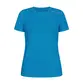 Röhnisch Jacquard Hardloopshirt Korte Mouwen Blauw Dames