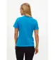 Röhnisch Jacquard Hardloopshirt Korte Mouwen Blauw Dames