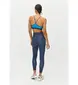 Röhnisch Distance Stripe Hardloopbroek Lang Blauw Dames