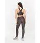 Röhnisch Printed High Waist Hardloopbroek Lang Bruin Dames