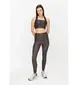 Röhnisch Printed High Waist Hardloopbroek Lang Bruin Dames