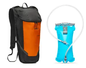 Joimaa Fietsrugzak Small 7.5L Fluo Oranje + drinkreservoir 2L