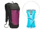 Joimaa Fietsrugzak Small 7.5L Paars + drinkreservoir 2L