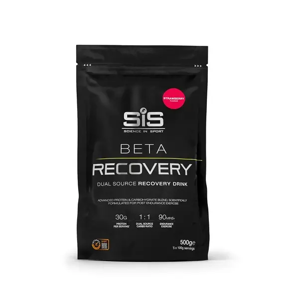 SIS Beta Fuel Recoverydrank Aardbei 500g