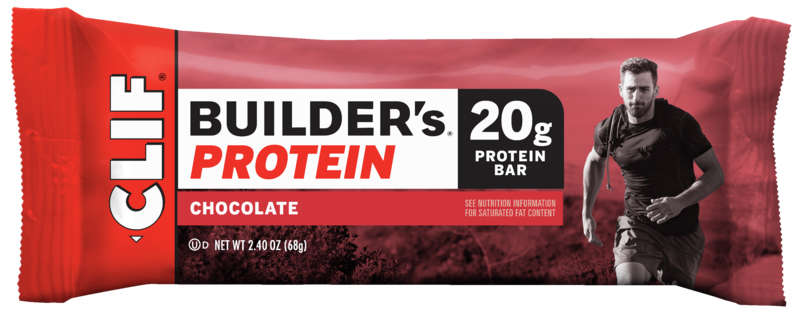 Clif Builders Chocolate Proteine Sportrepen (12 stuks)