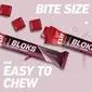 Clif Blok Energy Chew Black Cherry (Caffeïne) Gel Blocks (18 stuks)
