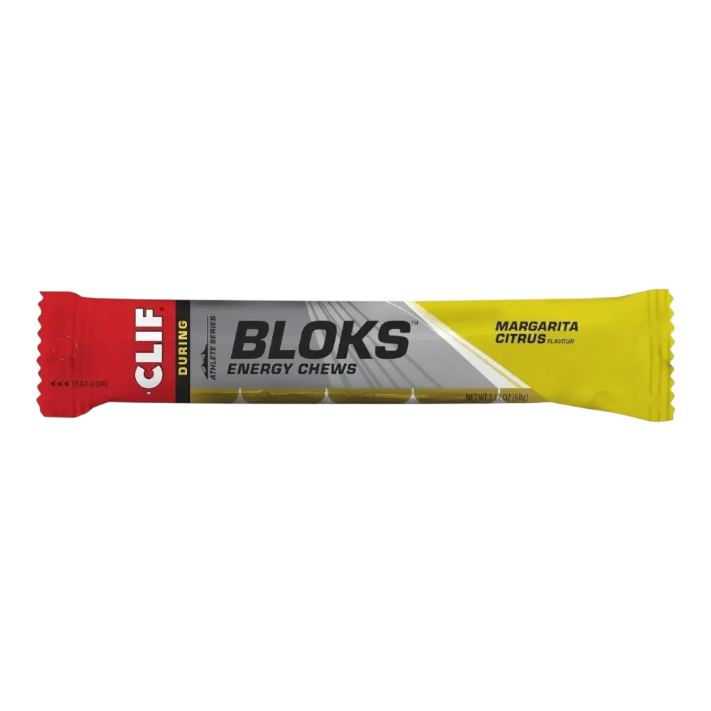 CLIF Blok Energy Chew Margarita Citrus Gel Blocks 18 stuks