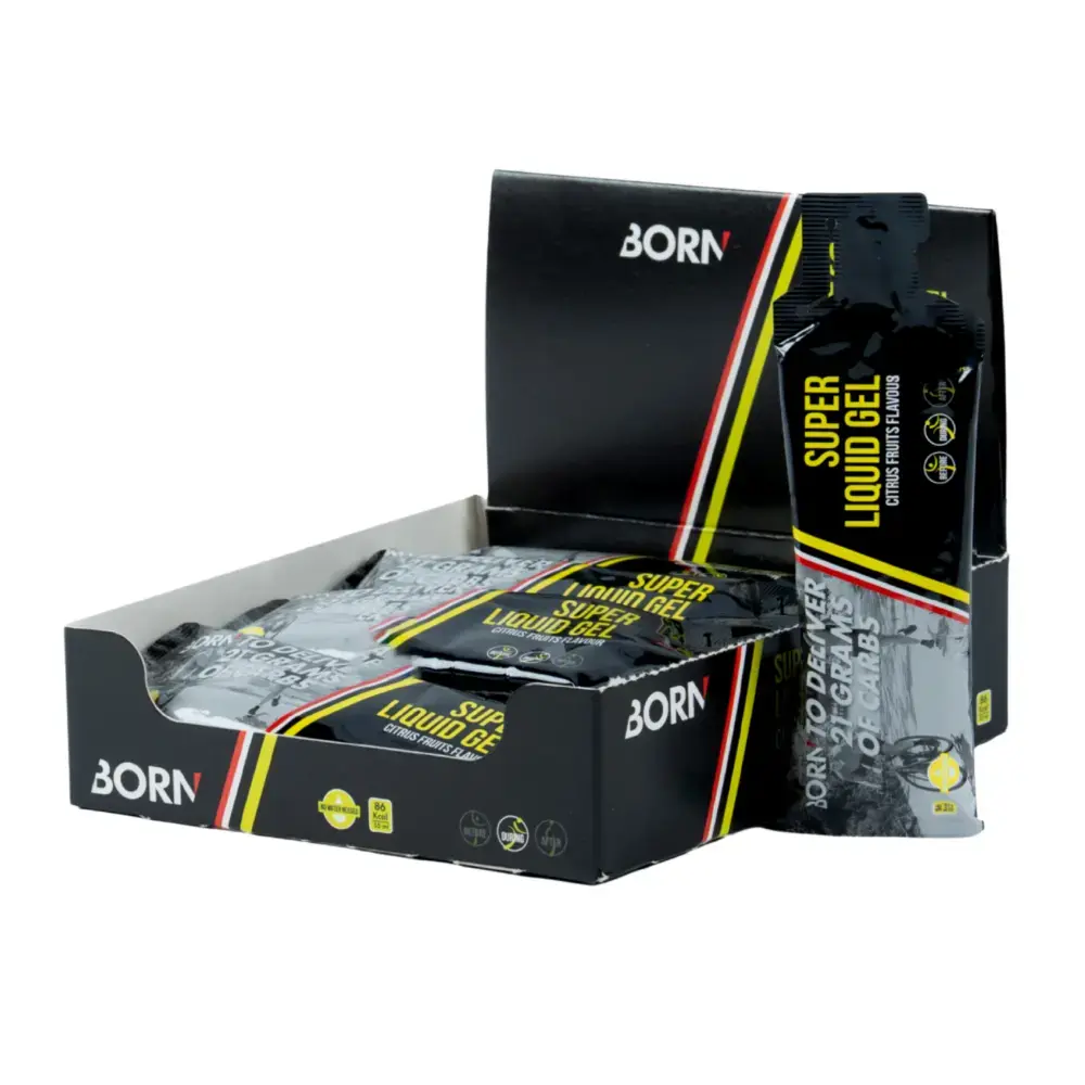 BORN Super Liquid Gel Citrus Fruit (12 stuks)