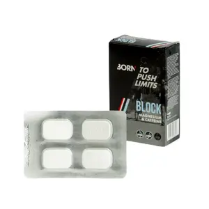 BORN Block Kauwtablet Aardbei/Citroen (16 tabletten)