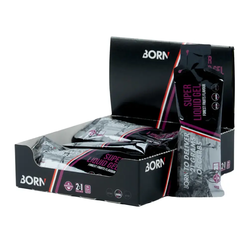 BORN Super Liquid Gel Bosvruchten 2: 1 (12 stuks)