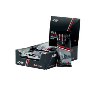 BORN Xtra Sportrepen Rode Bessen/Witte Chocolade 15 stuks