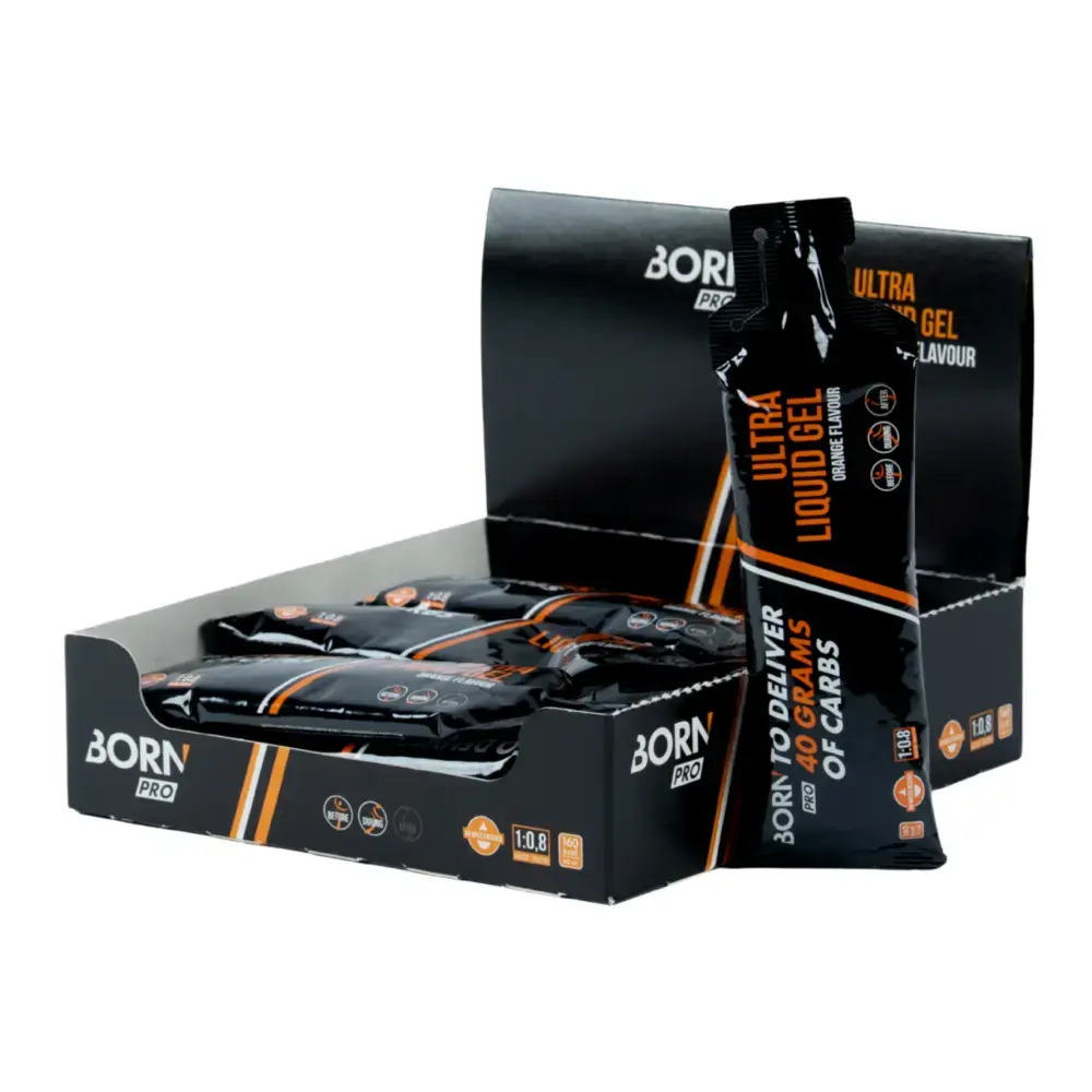 BORN Ultra Liquid Gel Sinaasappel 12 stuks
