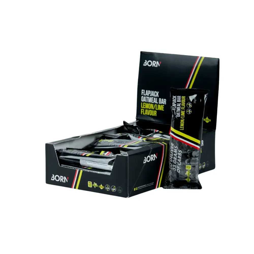 BORN Flapjack Sportrepen Oatmeal Lemon/Lime 15 stuks